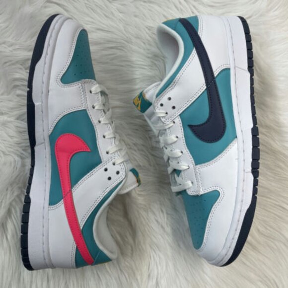 Nike Dunk Low Mens Sportswear Shoes White HF4850-345 VNDS Sz 12 - Picture 4 of 7